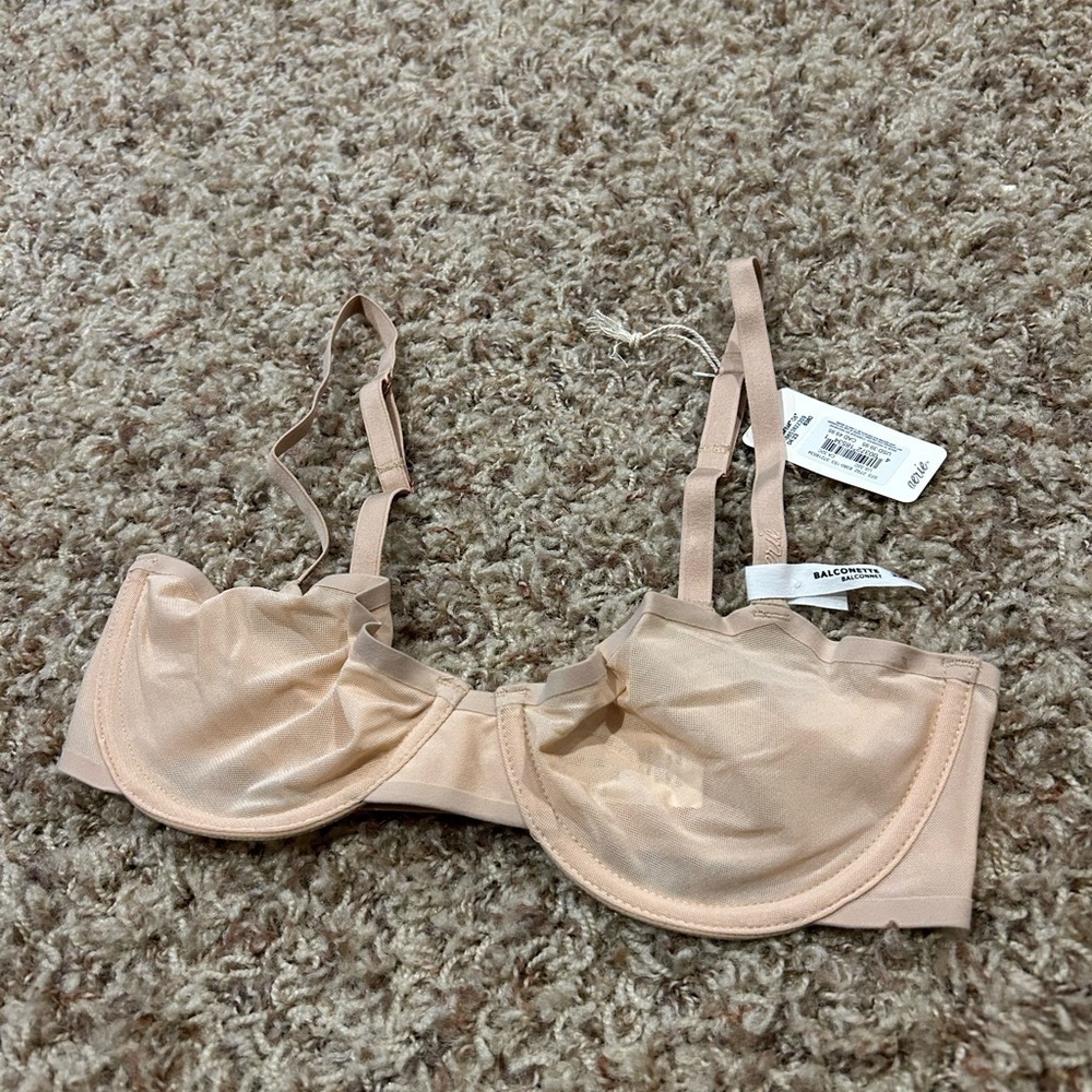 Smoothez By Aerie Balconette 32C Nude NWT